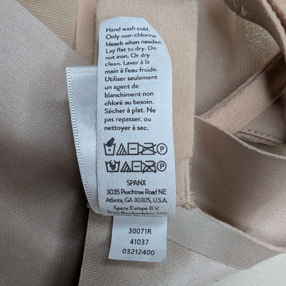 Spanx SheerFlex Fit To You Demi Underwire Bra NWT Large A-C Champagne Beige Chic - Picture 6 of 7